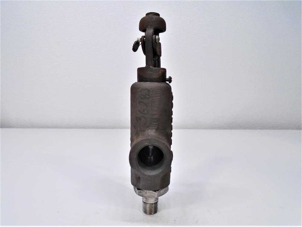 Dresser Consolidated Relief Valve #1990C-1, WCC, 1/2" MNPT x 1" FNPT, 300 PSI